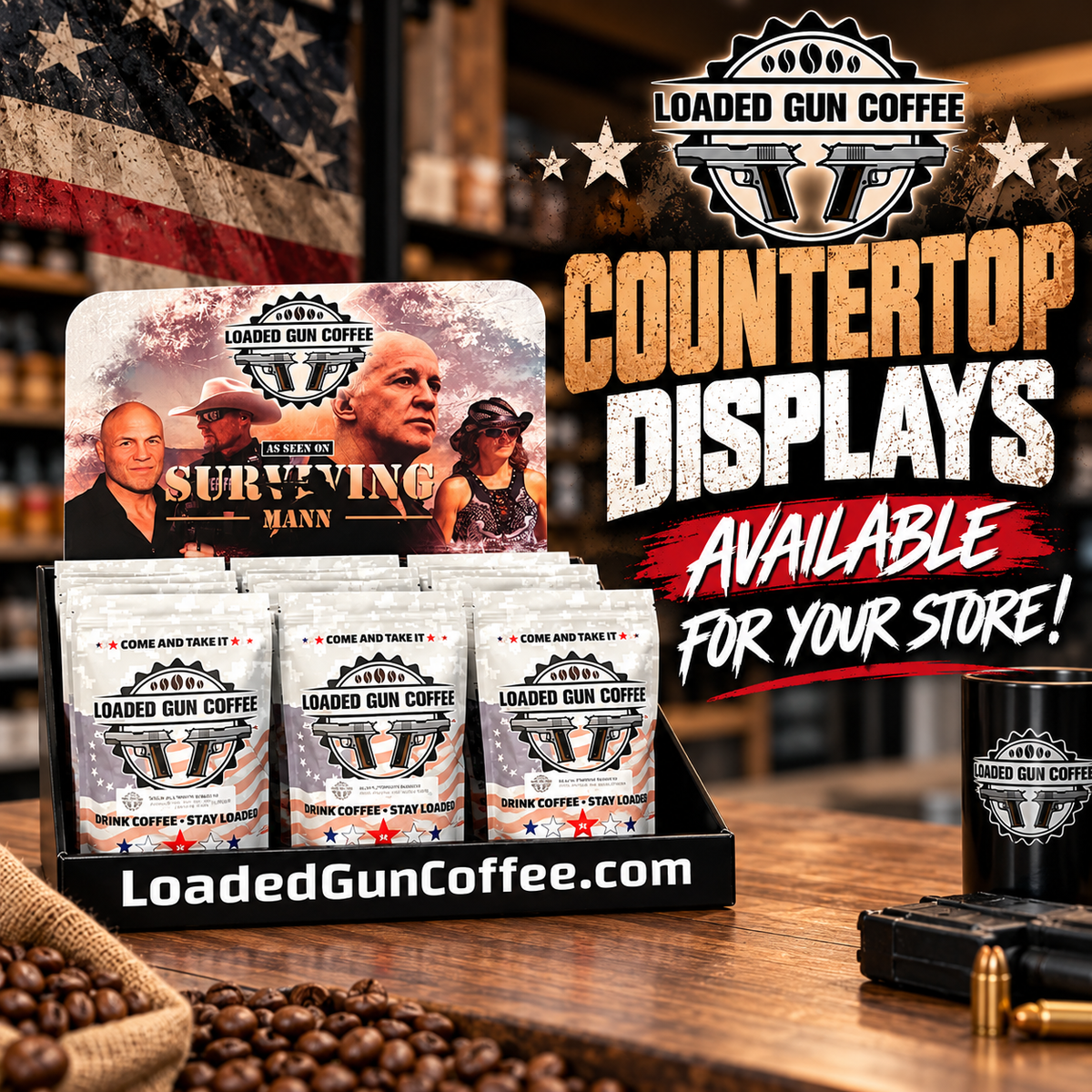 Retail Countertop Display