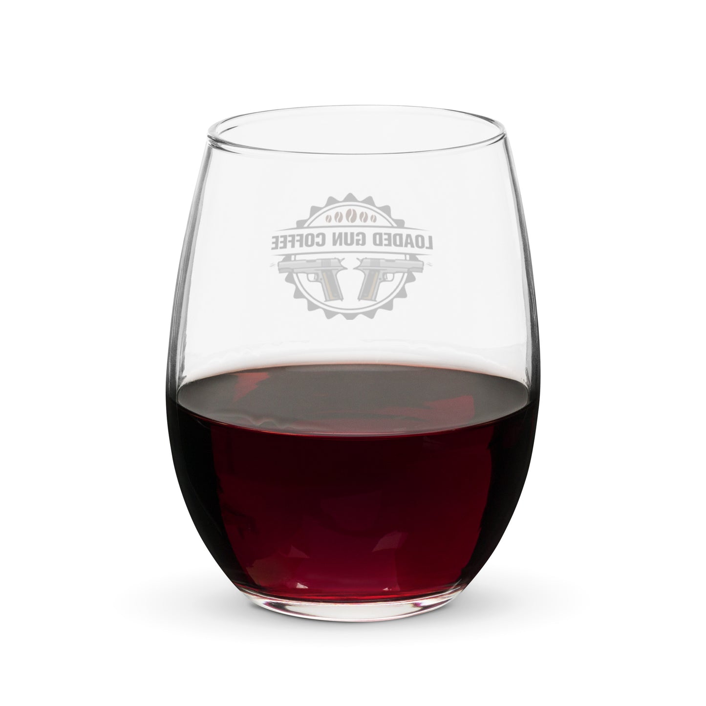 Women's Loaded Gun Wine Glass