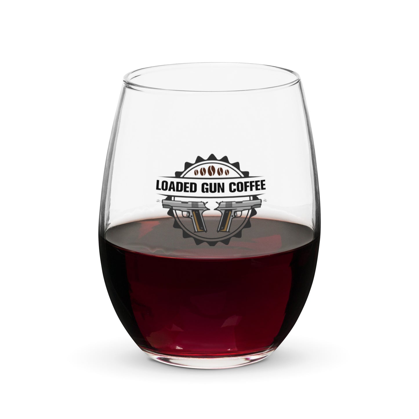 Women's Loaded Gun Wine Glass