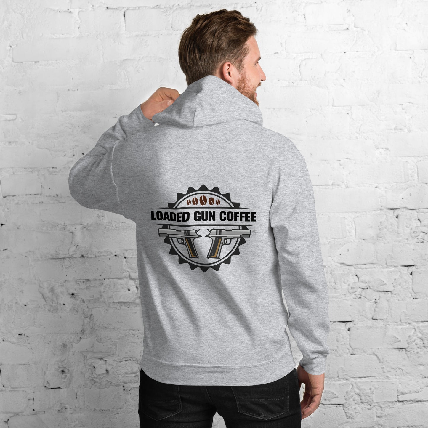 Loaded Gun Classic Logo Fort-Hoodie