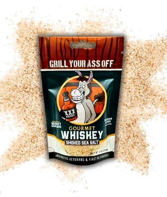 Gourmet Whiskey Smoked Sea Salt