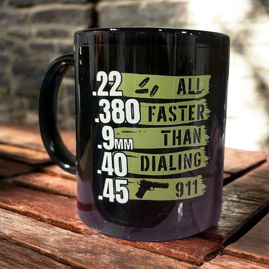 Faster Than 911 Mug